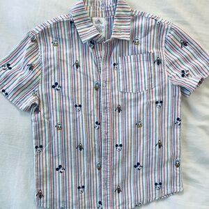 Striped Mickey Mouse dress Shirt